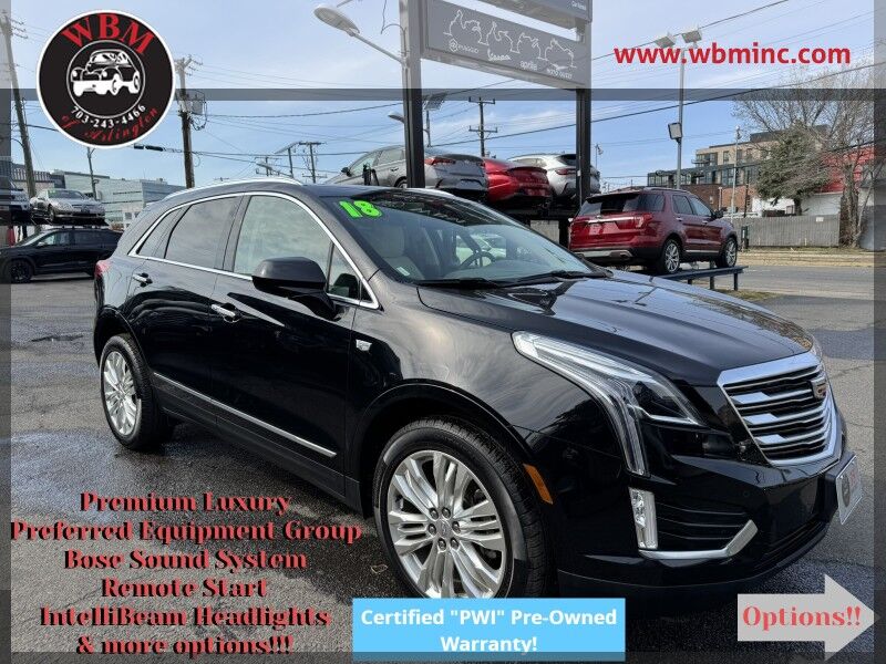 2018 Cadillac XT5 Premium Luxury AWD