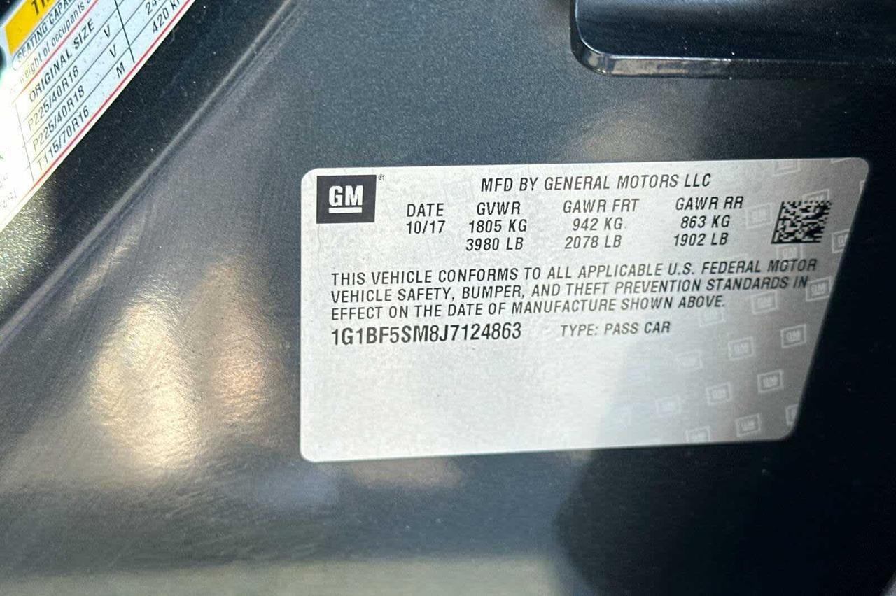 2018 Chevrolet Cruze Premier Roseville CA