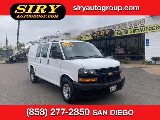 2018 chevrolet express g2500