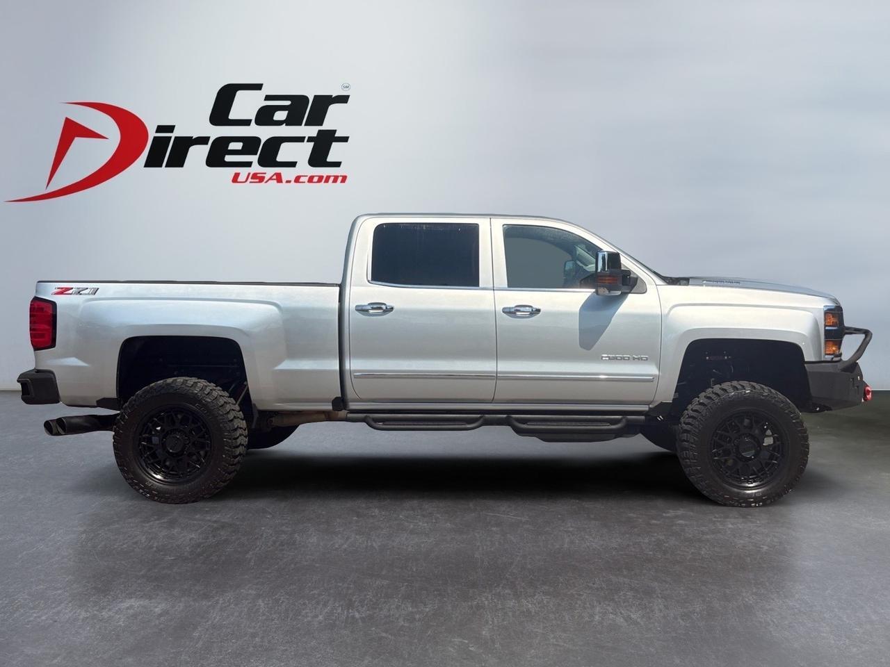 2018 Chevrolet Silverado 2500HD LTZ, LIFTED, 5TH WHEEL/GOOSENECK TOW PACKAGE, WARN WINCH, HAMMERHEAD BUMPER, HEATED & COOLING SEATS, CUSTOM KMC BLACK WHEELS, RUNNING BOARDS, BACKUP CAMERA, PARKING SENSORS, APPLE CARPLAY/ANDROID AUTO, LOW MILES, 1 OWNER, CLEAN CARFAX! Virginia Beach VA 2018 Chevrolet Silverado 2500HD LTZ, LIFTED, 5TH WHEEL/GOOSENECK TOW PACKAGE, WARN WINCH, HAMMERHEAD BUMPER, HEATED & COOLING SEATS, CUSTOM KMC BLACK WHEELS, RUNNING BOARDS, BACKUP CAMERA, PARKING SENSORS, APPLE CARPLAY/ANDROID AUTO, LOW MILES, 1 OWNER, CLEAN CARFAX! Virginia Beach VA