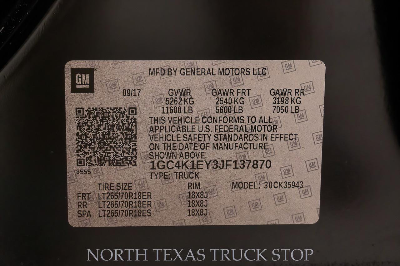 2018 Chevrolet Silverado 3500HD High Country SRW Duramax Diesel 4x4 Mansfield TX