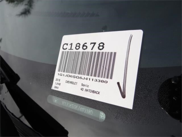 2018 Chevrolet Sonic LT Oshkosh WI