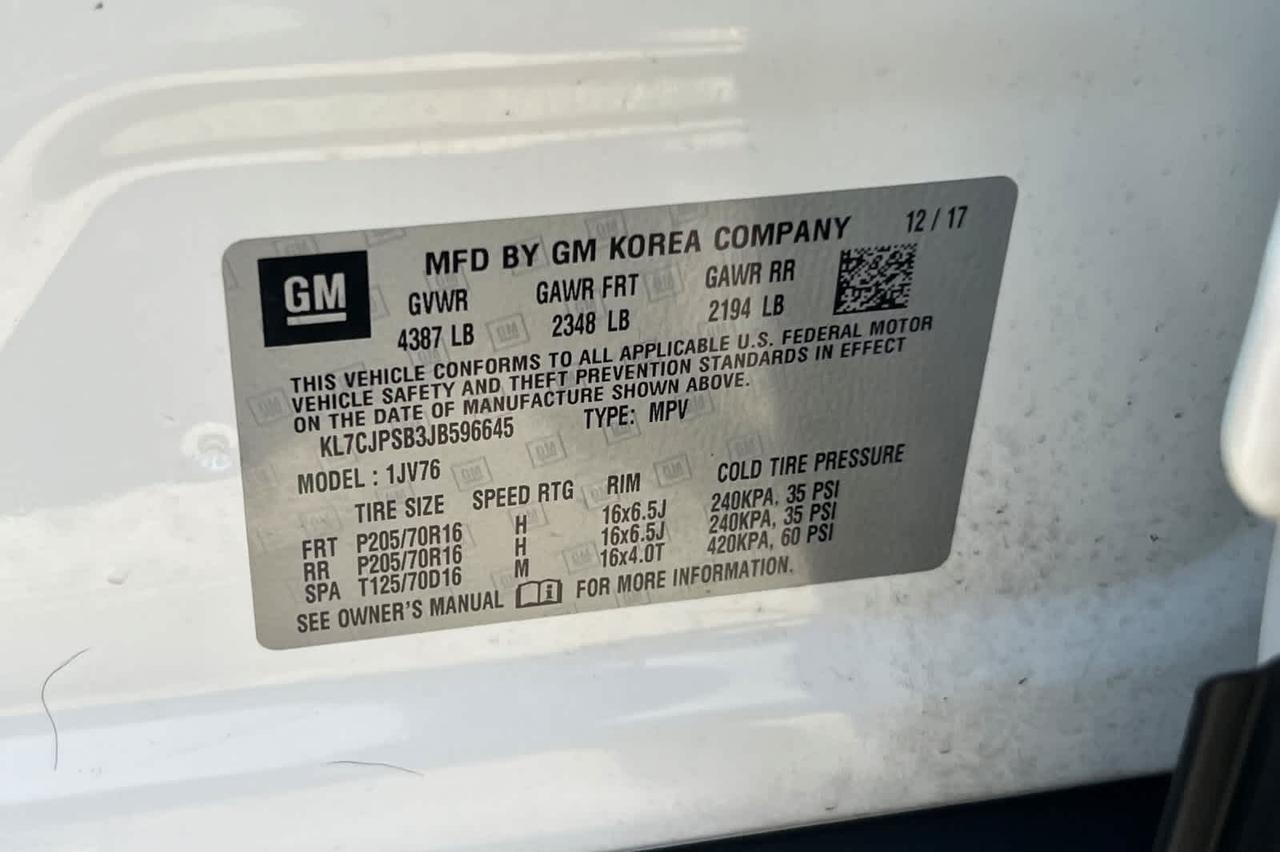 2018 Chevrolet Trax LT Roseville CA