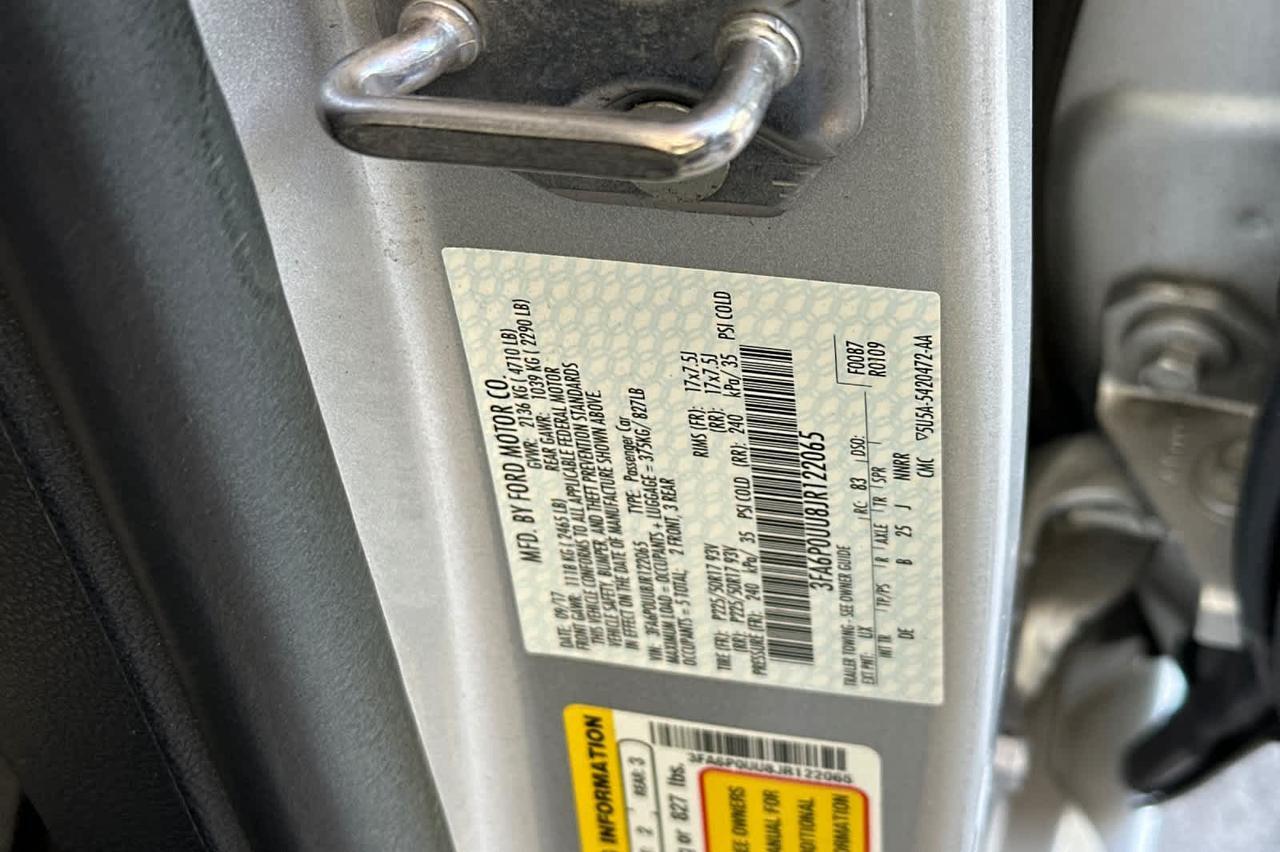 2018 Ford Fusion Hybrid S Roseville CA