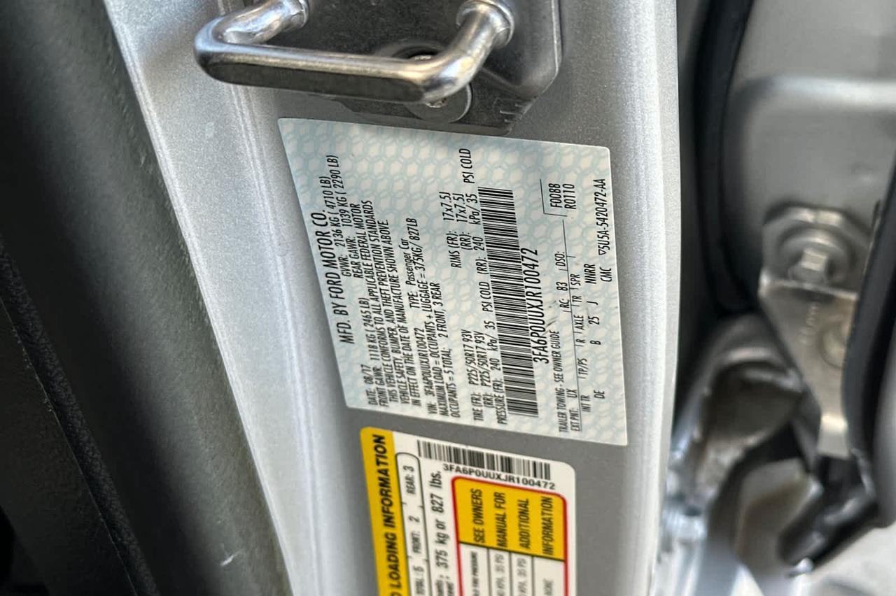2018 Ford Fusion Hybrid S Roseville CA