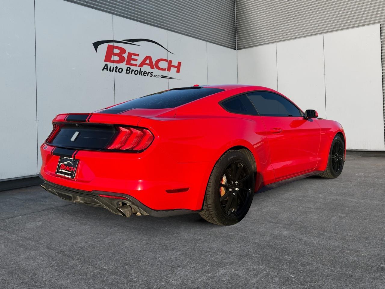 2018 Ford Mustang EcoBoost, BLUETOOTH, BACKUP CAMERA, PUSH BUTTON START, POWER MIRRORS, REMOTE START, CRUISE CONTROL, COME AND MAKE THIS RED FORD MUSTANG YOURS TODAY! Norfolk VA 2018 Ford Mustang EcoBoost, BLUETOOTH, BACKUP CAMERA, PUSH BUTTON START, POWER MIRRORS, REMOTE START, CRUISE CONTROL, COME AND MAKE THIS RED FORD MUSTANG YOURS TODAY! Norfolk VA