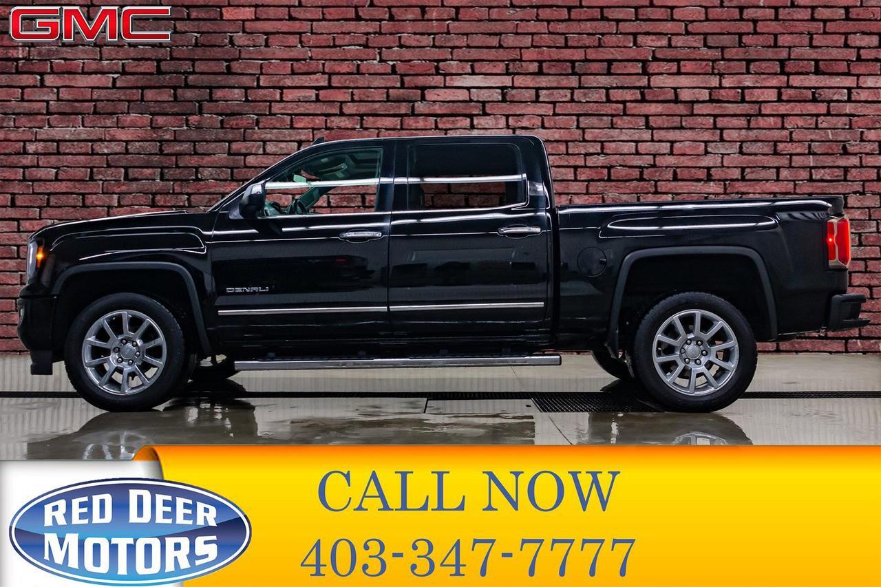 2018 GMC Sierra 1500 4x4 Crew Cab Denali Leather Roof Nav Red Deer AB 2018 GMC Sierra 1500 4x4 Crew Cab Denali Leather Roof Nav Red Deer AB