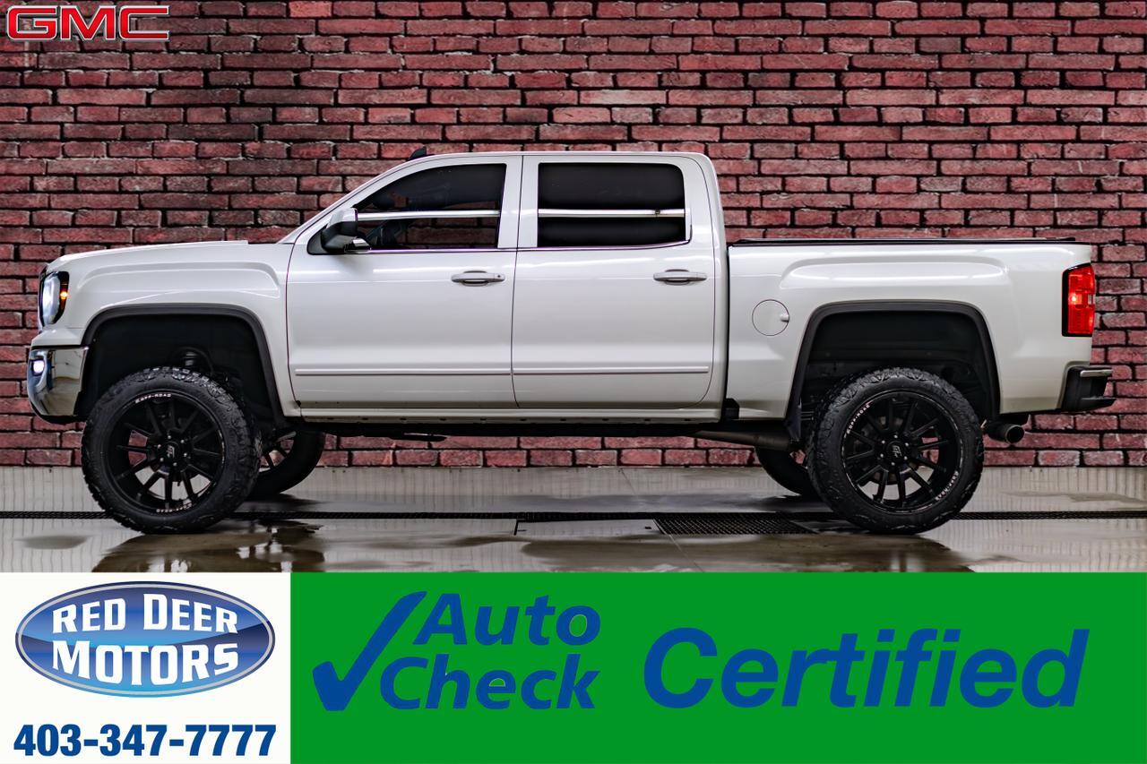 2018 GMC Sierra 1500 4x4 Crew Cab SLE 6" Lift PSeat BCam Red Deer AB 2018 GMC Sierra 1500 4x4 Crew Cab SLE 6" Lift PSeat BCam Red Deer AB