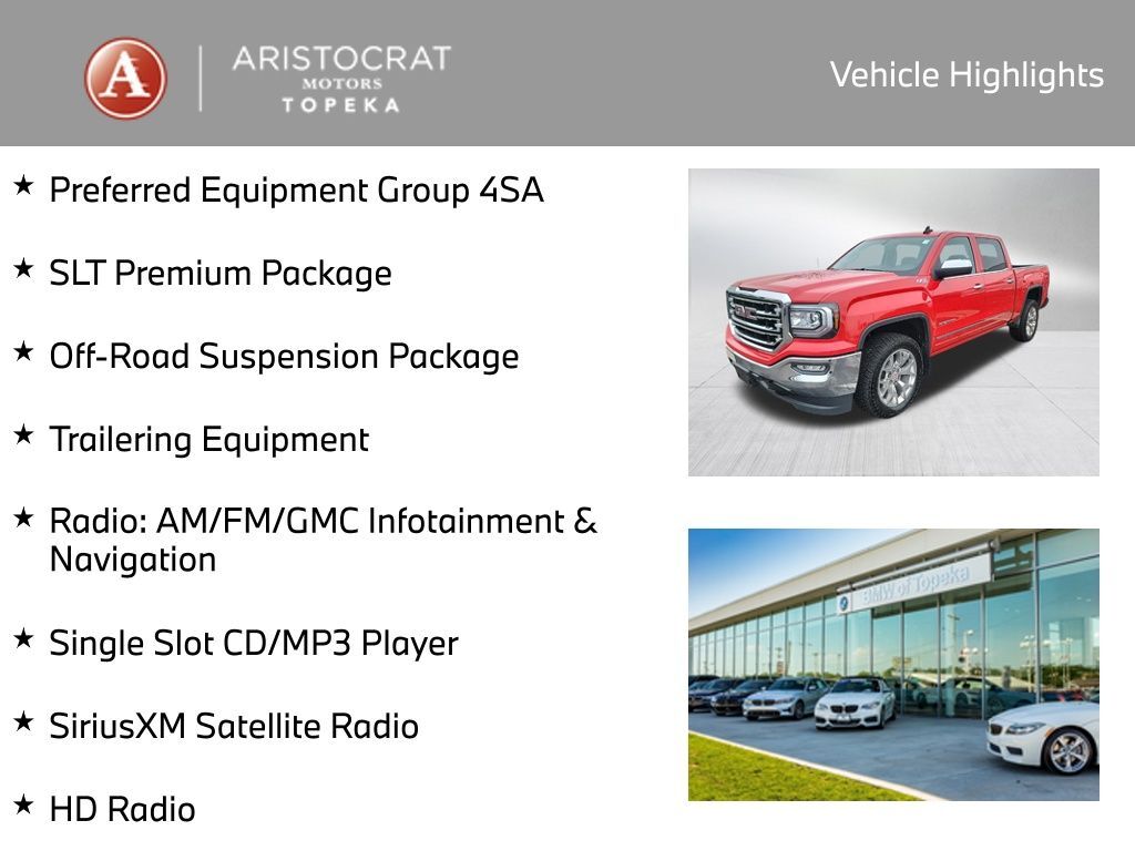 2018 GMC Sierra 1500 SLT