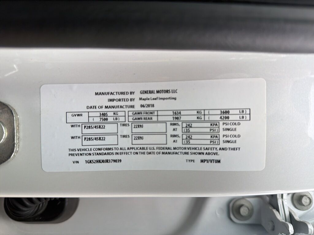 2018 GMC Yukon XL Denali 4WD Minocqua WI 2018 GMC Yukon XL Denali 4WD Minocqua WI