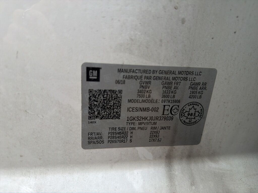 2018 GMC Yukon XL Denali 4WD Minocqua WI 2018 GMC Yukon XL Denali 4WD Minocqua WI