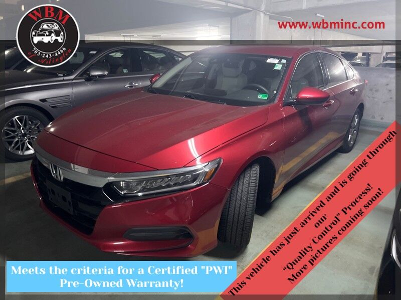 2018 Honda Accord Sedan Sedan LX 1.5T CVT 2018 Honda Accord Sedan Sedan LX 1.5T CVT