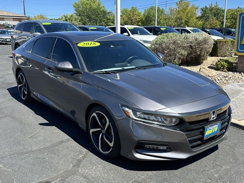 2018 Honda Accord Sedan Sport 2.0T St George UT 2018 Honda Accord Sedan Sport 2.0T St George UT