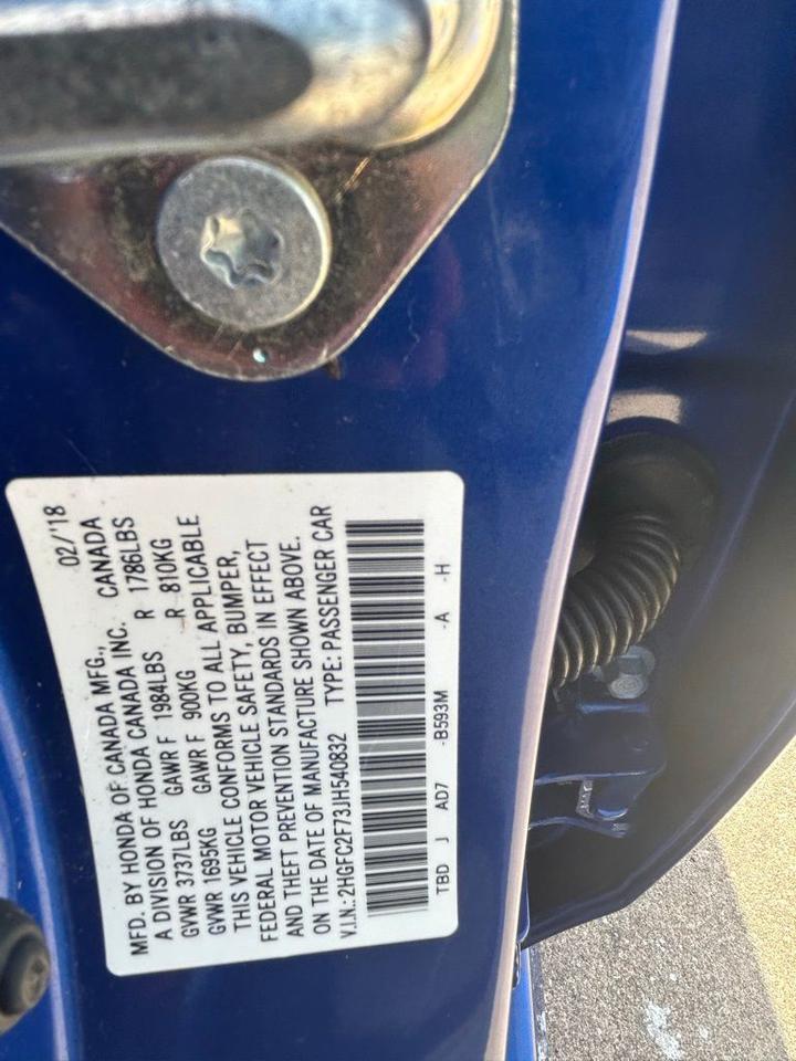 2018 Honda Civic EX Tampa FL