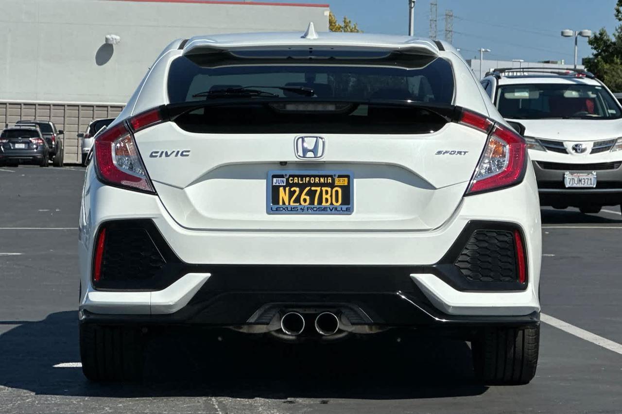 2018 Honda Civic Hatchback Sport Roseville CA
