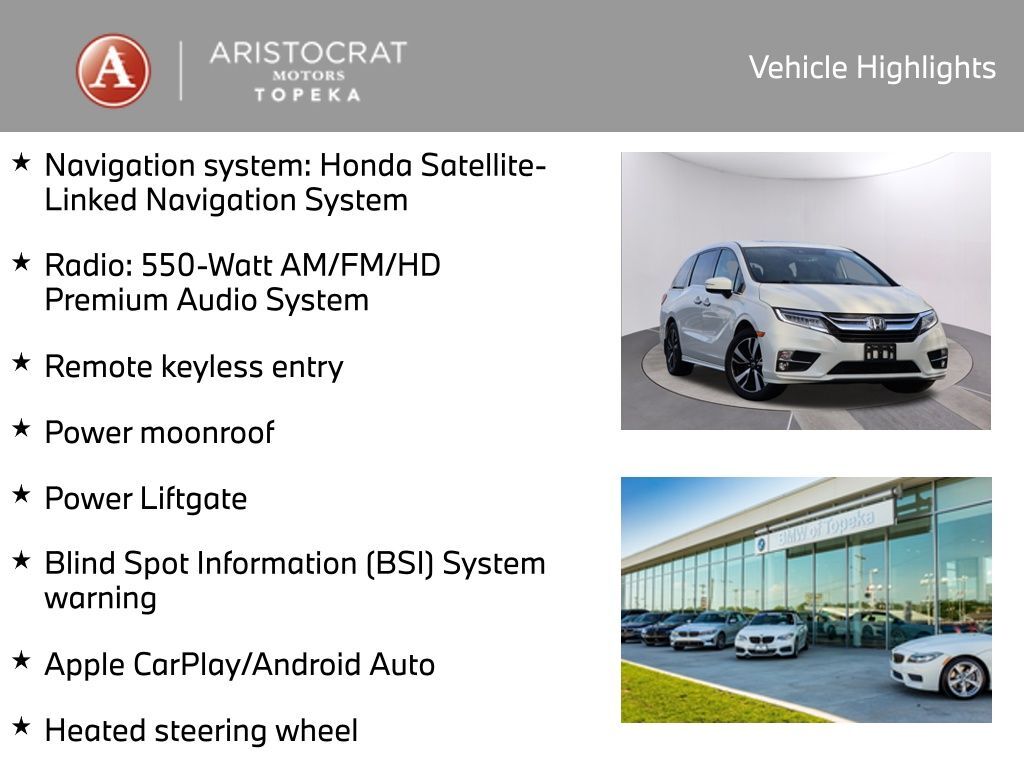 2018 Honda Odyssey Elite San Clemente CA