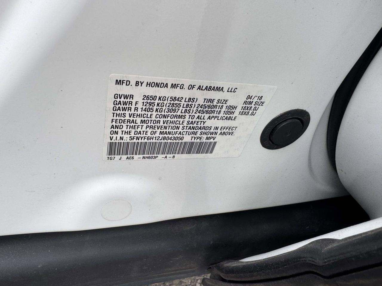 2018 Honda Pilot LX Clifton Park NY