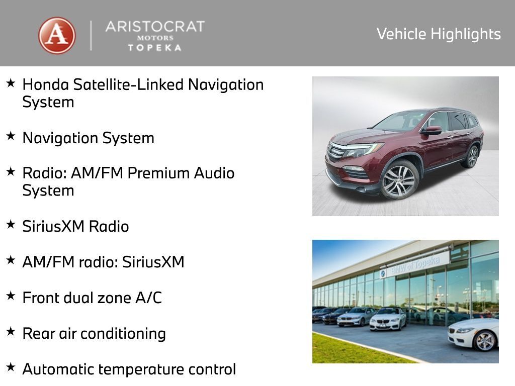 2018 Honda Pilot Touring