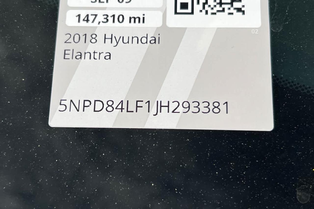 2018 Hyundai Elantra Value Edition Roseville CA