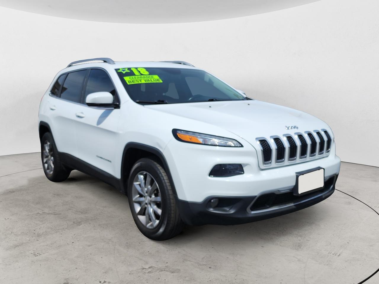 2018 JEEP CHEROKEE LIMITED 2018 JEEP CHEROKEE LIMITED