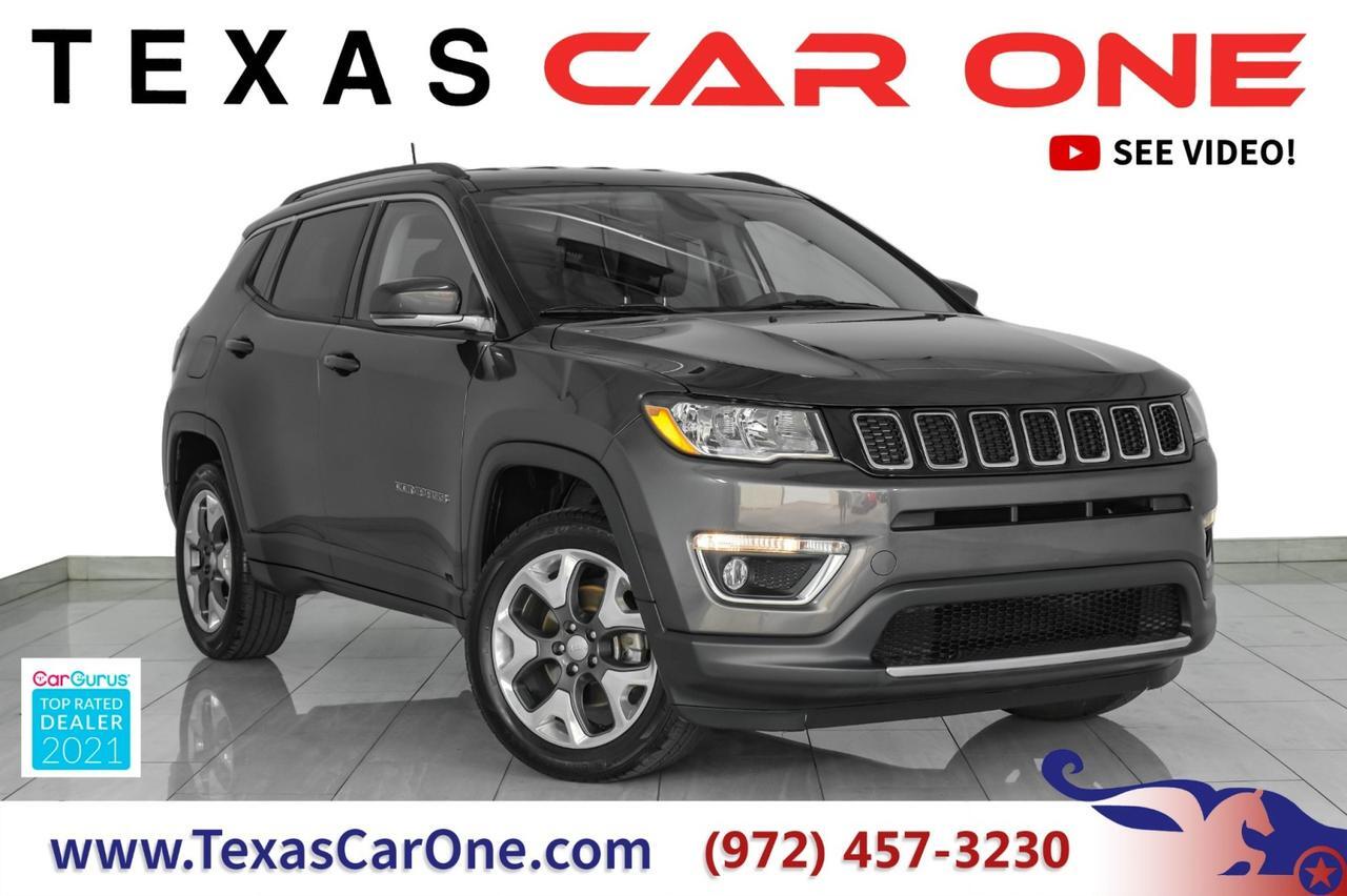 2018 Jeep Compass LIMITED 4WD NAVIGATION LEATHER HEATED SEATS REAR CAMERA KEYLESS START BLUETOOTH Carrollton TX 2018 Jeep Compass LIMITED 4WD NAVIGATION LEATHER HEATED SEATS REAR CAMERA KEYLESS START BLUETOOTH Carrollton TX