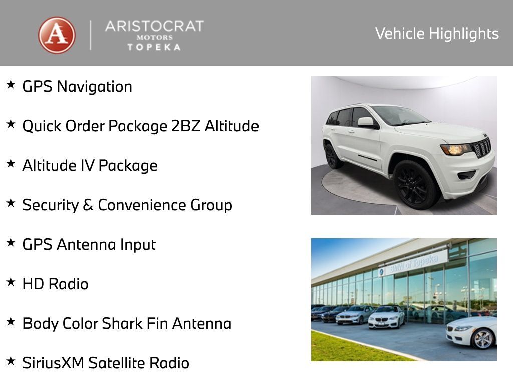 2018 Jeep Grand Cherokee Altitude