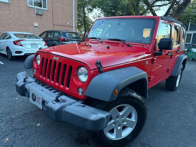2018 Jeep Wrangler JK Unlimited JK Unlimited Sport S 4WD 2018 Jeep Wrangler JK Unlimited JK Unlimited Sport S 4WD
