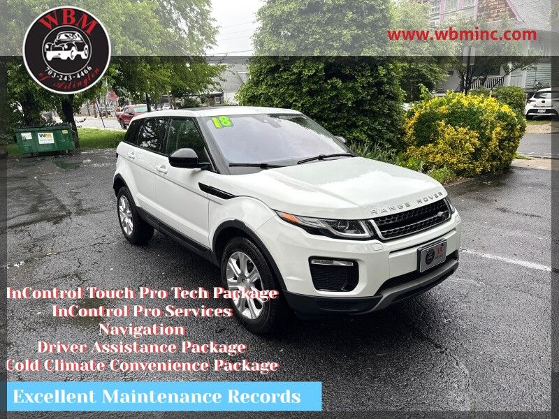 2018 Land Rover Range Rover Evoque SE Premium AWD 2018 Land Rover Range Rover Evoque SE Premium AWD