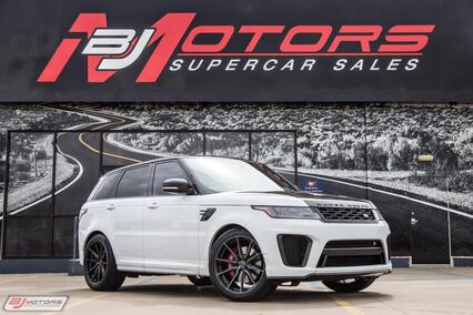 2018 Land Rover Range Rover Sport SVR Tomball TX 2018 Land Rover Range Rover Sport SVR Tomball TX