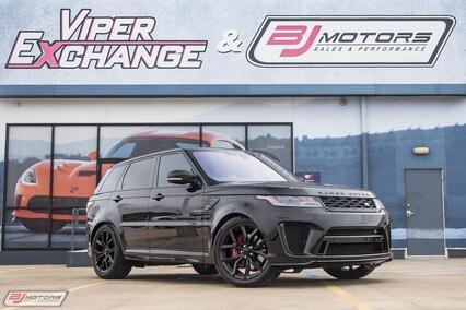 2018 Land Rover Range Rover Sport SVR Tomball TX 2018 Land Rover Range Rover Sport SVR Tomball TX