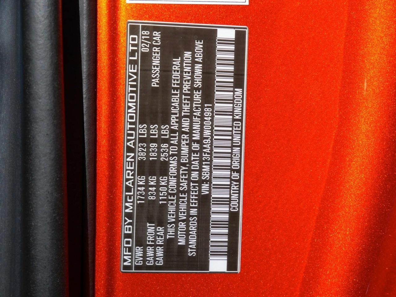 2018 McLaren 570S Lawrence KS