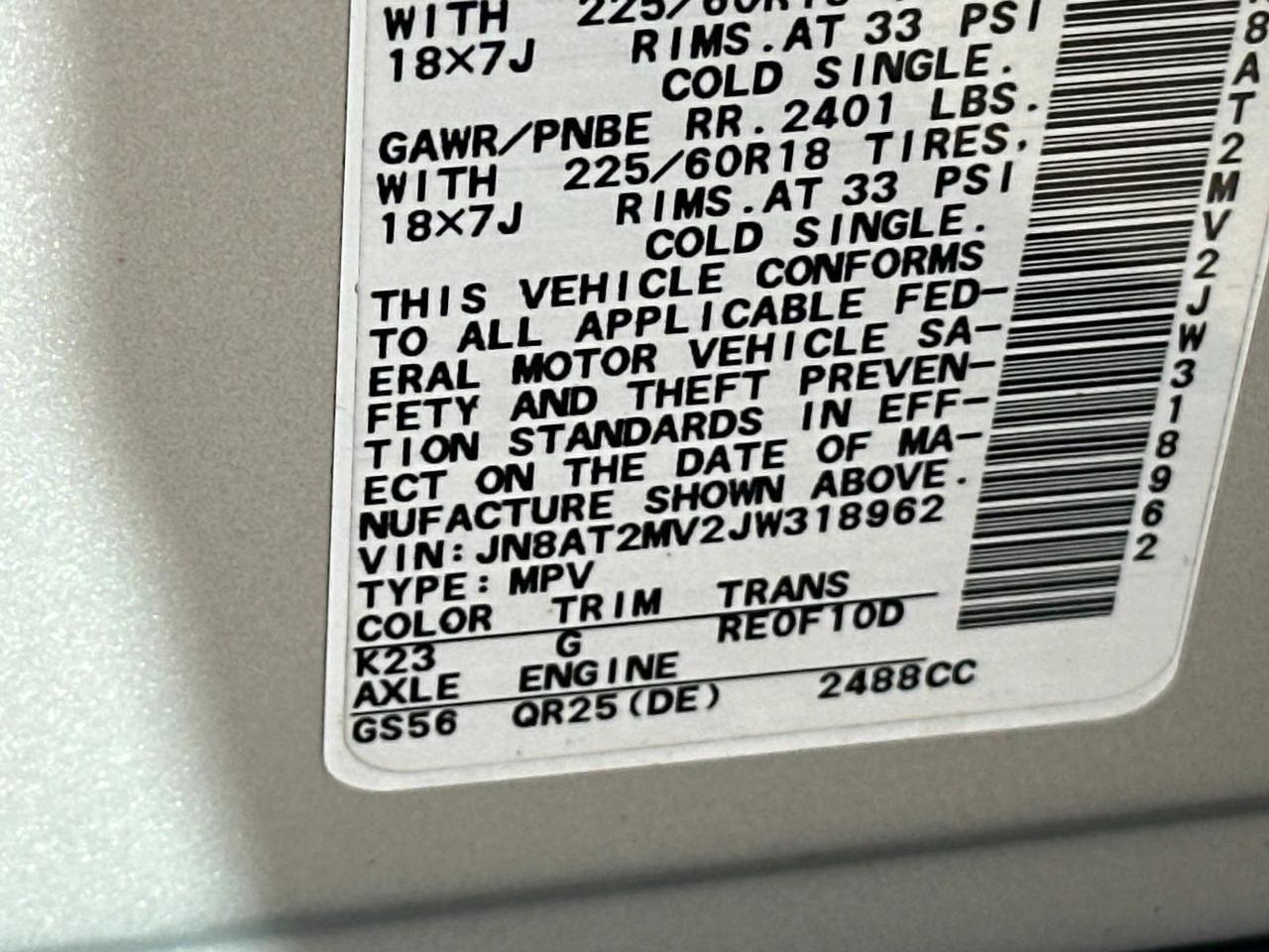 2018 Nissan Rogue SL Woodbridge VA