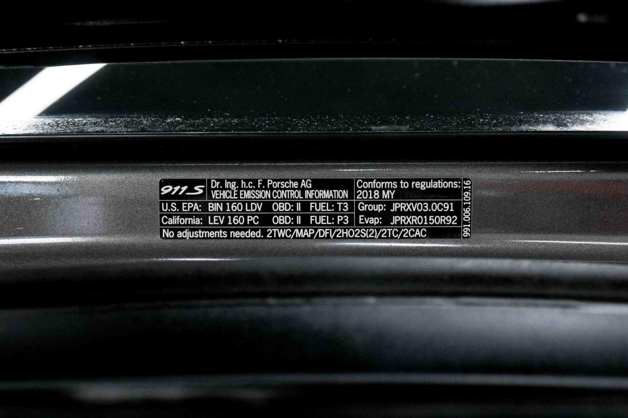 2018 Porsche 911 Carrera S Marietta GA 2018 Porsche 911 Carrera S Marietta GA