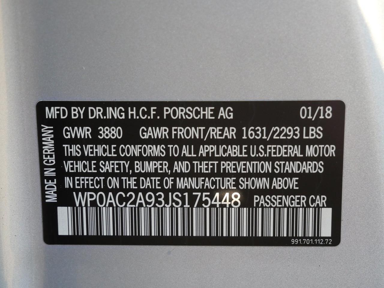 2018 Porsche 911 GT3 GT3 Lawrence KS