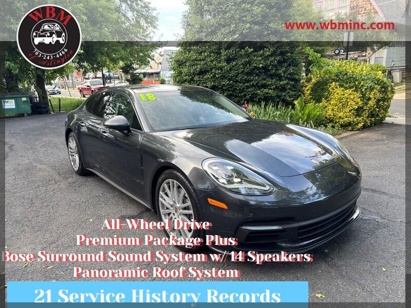 2018 Porsche Panamera 4 AWD 2018 Porsche Panamera 4 AWD