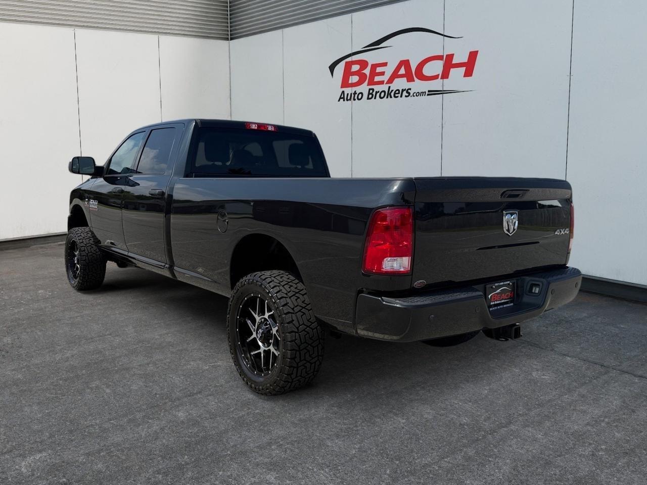 2018 Ram 3500 Tradesman, TOW PACKAGE, BED LINER, BLUETOOTH, TOW HOOKS, RUNNING BOARDS, REMOTE KEYLESS ENTRY, POWER MIRRORS, BACKUP CAMERA, CLEAN CARFAX, ONLY 1 OWNER, LOW MILES! Norfolk VA 2018 Ram 3500 Tradesman, TOW PACKAGE, BED LINER, BLUETOOTH, TOW HOOKS, RUNNING BOARDS, REMOTE KEYLESS ENTRY, POWER MIRRORS, BACKUP CAMERA, CLEAN CARFAX, ONLY 1 OWNER, LOW MILES! Norfolk VA
