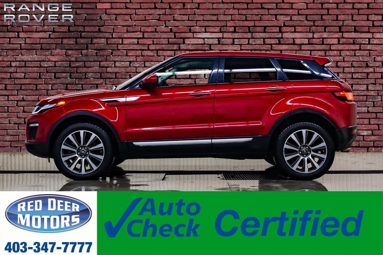 2018 Range Rover Evoque AWD HSE Leather Roof Nav BCam Red Deer AB 2018 Range Rover Evoque AWD HSE Leather Roof Nav BCam Red Deer AB