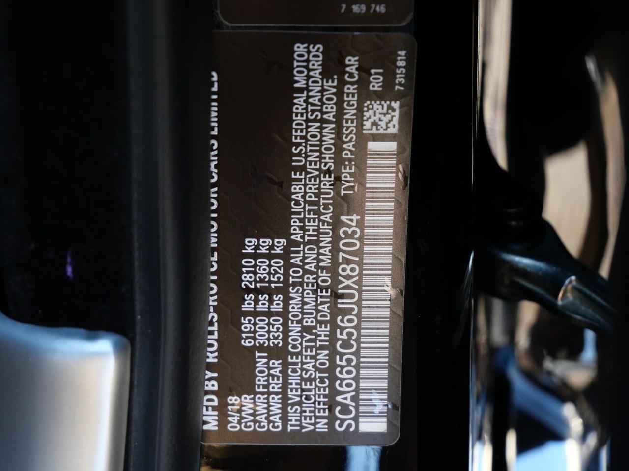 2018 Rolls-Royce Wraith Black Badge Black Badge Lawrence KS