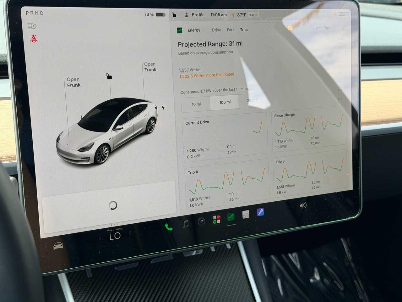 2018 Tesla Model 3 Long Range Battery Irving TX