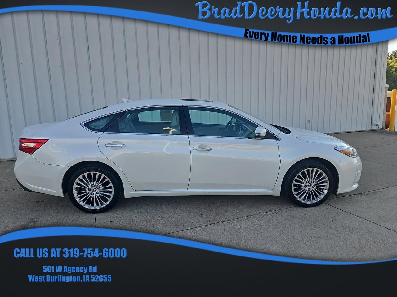 2018 Toyota Avalon Limited 2018 Toyota Avalon Limited