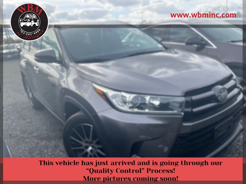 2018 Toyota Highlander SE AWD 2018 Toyota Highlander SE AWD