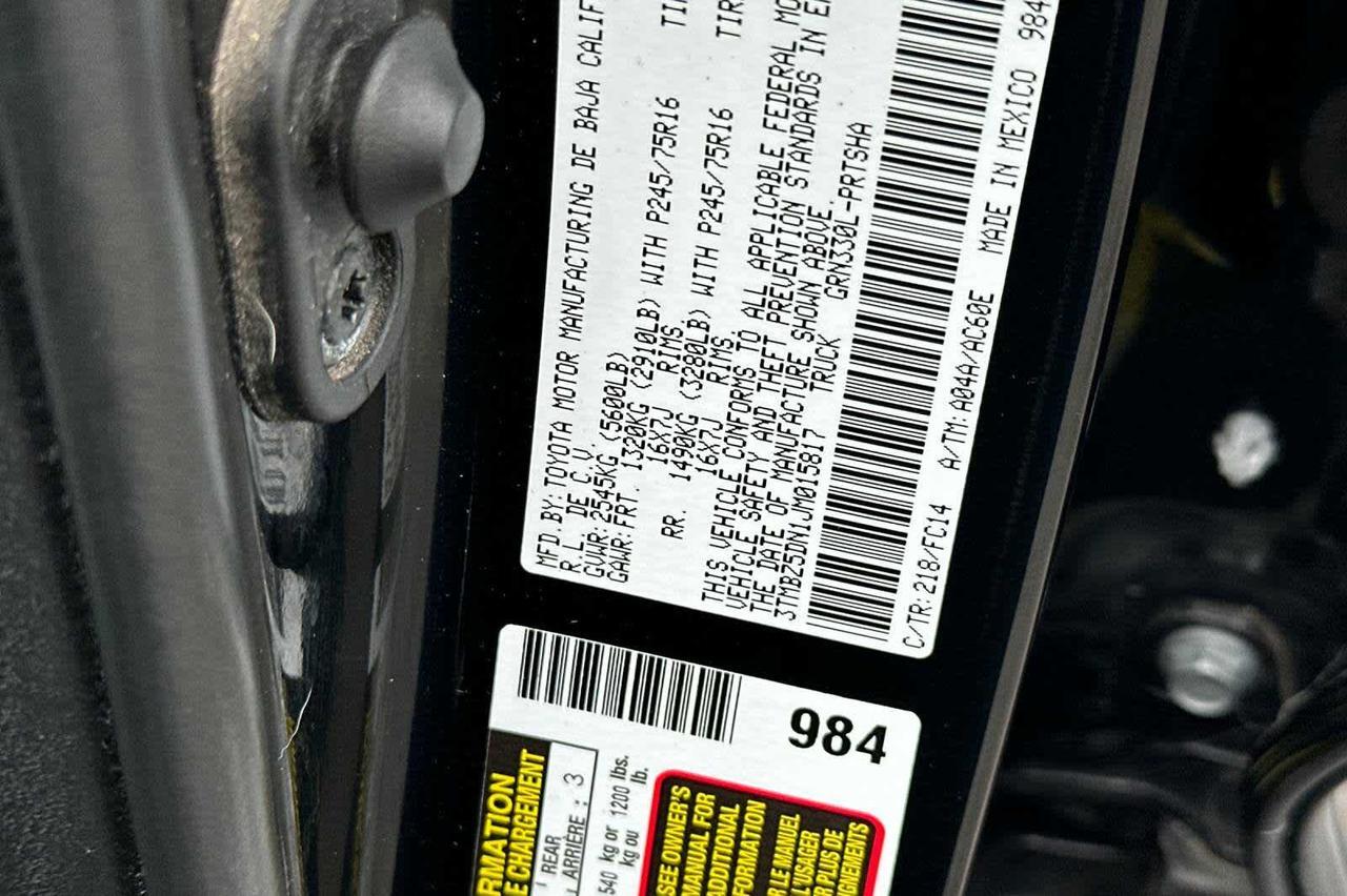 2018 Toyota Tacoma SR5 Roseville CA