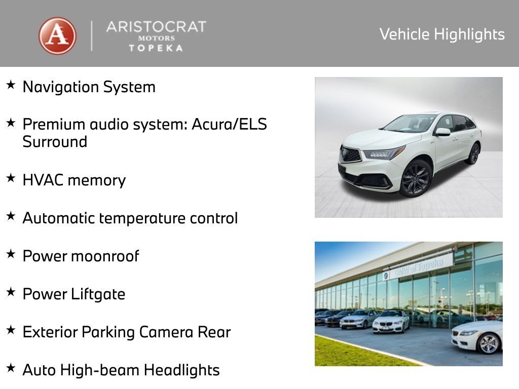2019 Acura MDX 3.5L Technology Pkg w/A-Spec Pkg San Clemente CA