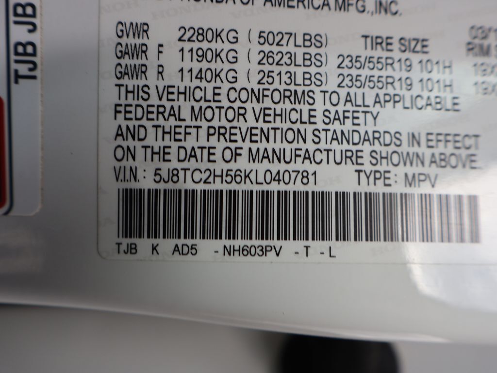 2019 Acura RDX Technology Package