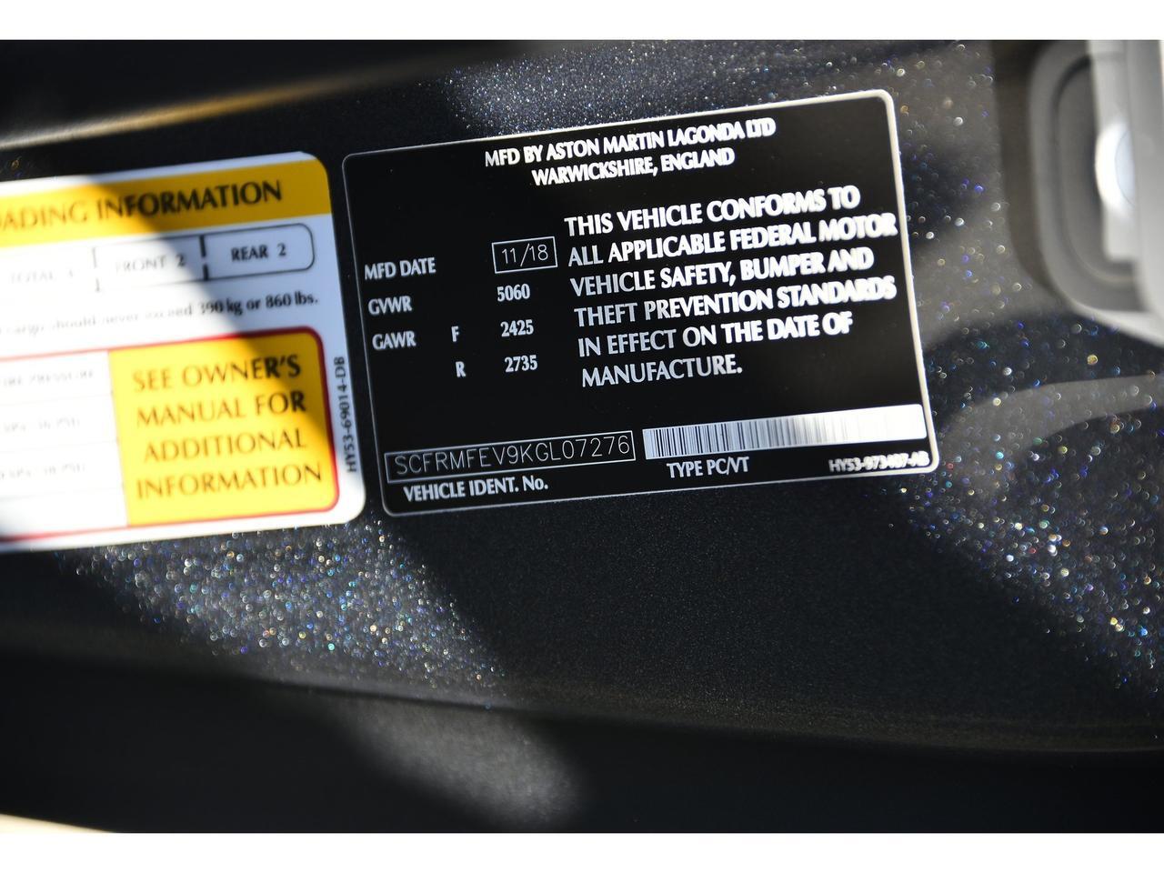 2019 Aston Martin DB11 AMR AMR Lawrence KS