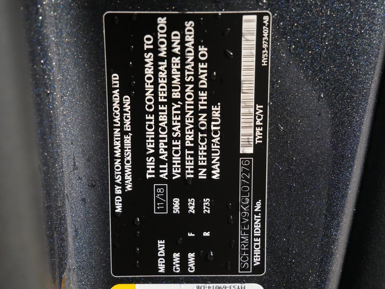 2019 Aston Martin DB11 AMR AMR Lawrence KS