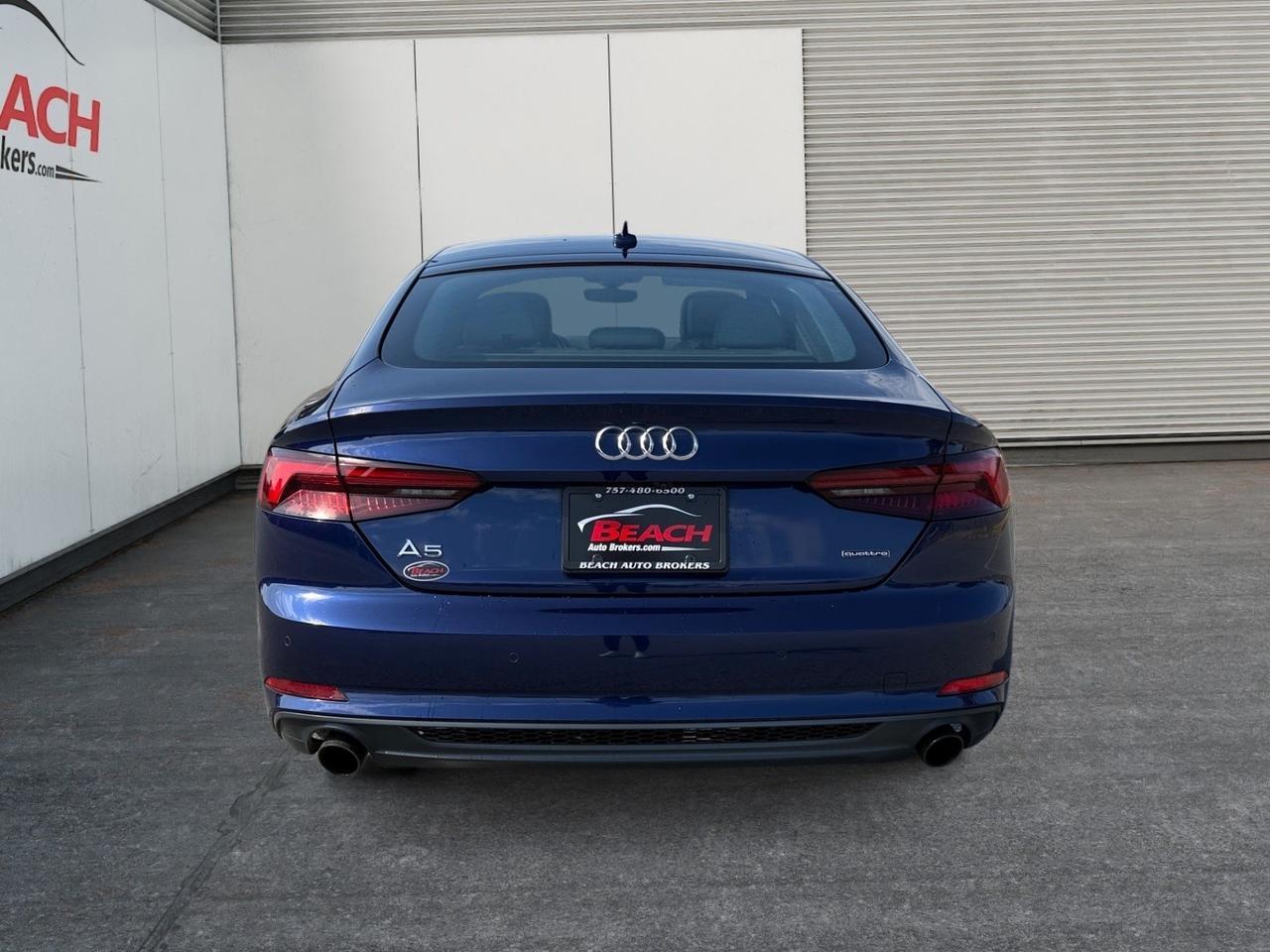 2019 Audi A5 Sportback Prestige, HEATED/VENTILATED SEATS, HEATED REAR SEATS, APPLE CARPLAY/ANDROID AUTO, SUNROOF, UNIVERSAL GARAGE DOOR OPENER, HOTSPOT, REMOTE KEYLESS ENTRY, POWER MIRRORS, BANG & ULUFSEN SPEAKERS, BLUETOOTH, ONLY 1 OWNER! Norfolk VA 2019 Audi A5 Sportback Prestige, HEATED/VENTILATED SEATS, HEATED REAR SEATS, APPLE CARPLAY/ANDROID AUTO, SUNROOF, UNIVERSAL GARAGE DOOR OPENER, HOTSPOT, REMOTE KEYLESS ENTRY, POWER MIRRORS, BANG & ULUFSEN SPEAKERS, BLUETOOTH, ONLY 1 OWNER! Norfolk VA