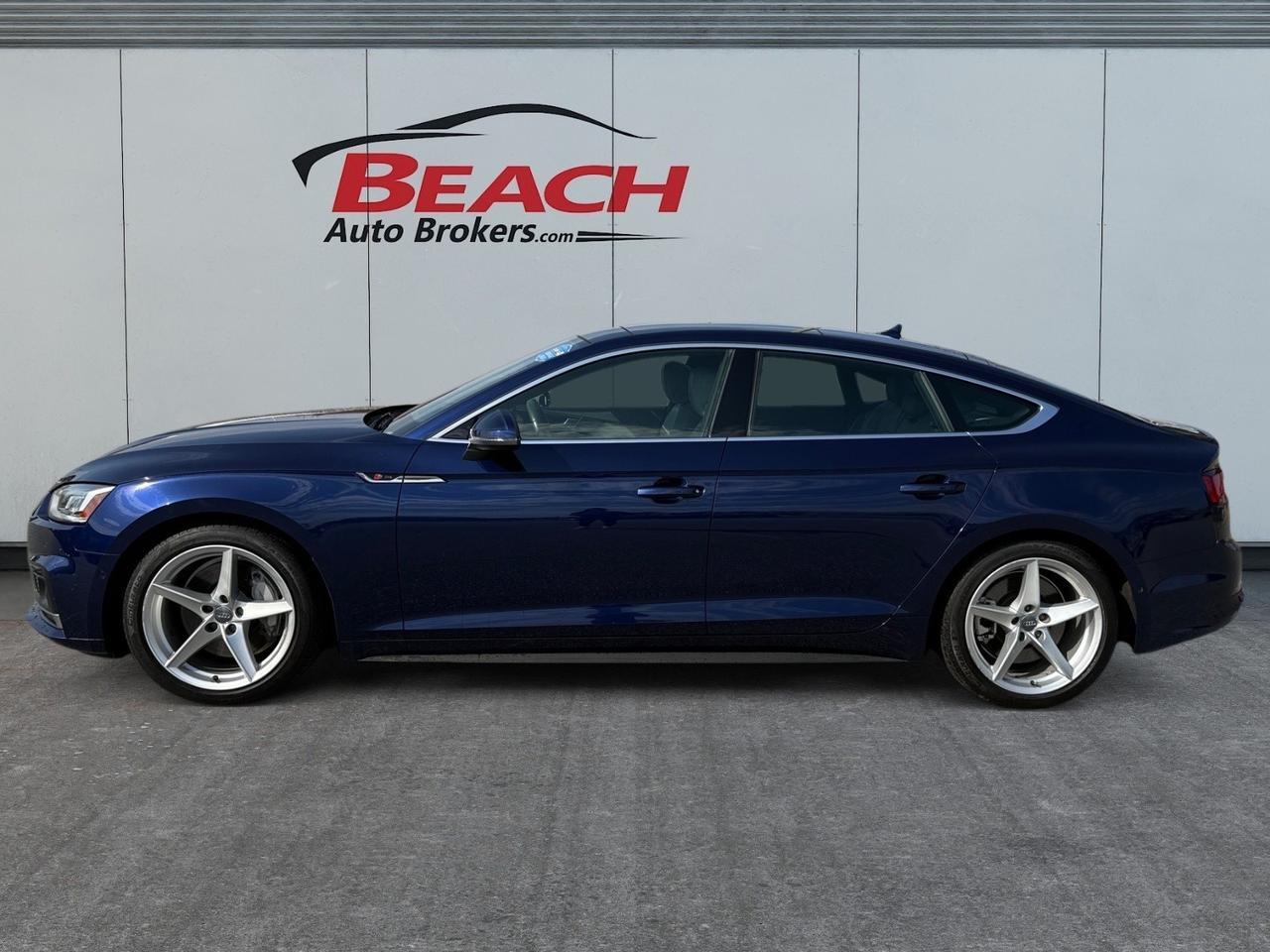 2019 Audi A5 Sportback Prestige, HEATED/VENTILATED SEATS, HEATED REAR SEATS, APPLE CARPLAY/ANDROID AUTO, SUNROOF, UNIVERSAL GARAGE DOOR OPENER, HOTSPOT, REMOTE KEYLESS ENTRY, POWER MIRRORS, BANG & ULUFSEN SPEAKERS, BLUETOOTH, ONLY 1 OWNER! Norfolk VA 2019 Audi A5 Sportback Prestige, HEATED/VENTILATED SEATS, HEATED REAR SEATS, APPLE CARPLAY/ANDROID AUTO, SUNROOF, UNIVERSAL GARAGE DOOR OPENER, HOTSPOT, REMOTE KEYLESS ENTRY, POWER MIRRORS, BANG & ULUFSEN SPEAKERS, BLUETOOTH, ONLY 1 OWNER! Norfolk VA