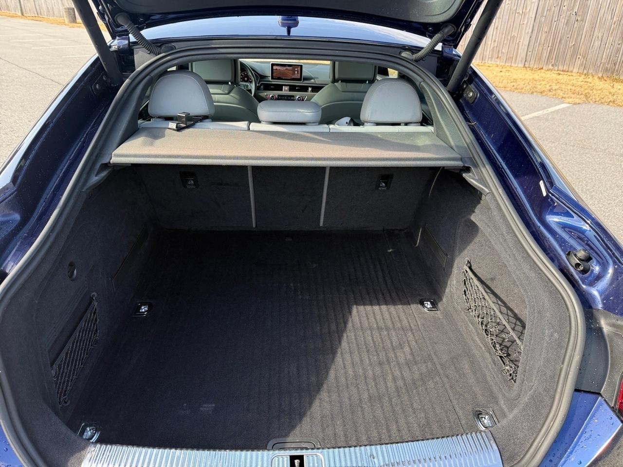 2019 Audi A5 Sportback Prestige, HEATED/VENTILATED SEATS, HEATED REAR SEATS, APPLE CARPLAY/ANDROID AUTO, SUNROOF, UNIVERSAL GARAGE DOOR OPENER, HOTSPOT, REMOTE KEYLESS ENTRY, POWER MIRRORS, BANG & ULUFSEN SPEAKERS, BLUETOOTH, ONLY 1 OWNER! Norfolk VA 2019 Audi A5 Sportback Prestige, HEATED/VENTILATED SEATS, HEATED REAR SEATS, APPLE CARPLAY/ANDROID AUTO, SUNROOF, UNIVERSAL GARAGE DOOR OPENER, HOTSPOT, REMOTE KEYLESS ENTRY, POWER MIRRORS, BANG & ULUFSEN SPEAKERS, BLUETOOTH, ONLY 1 OWNER! Norfolk VA