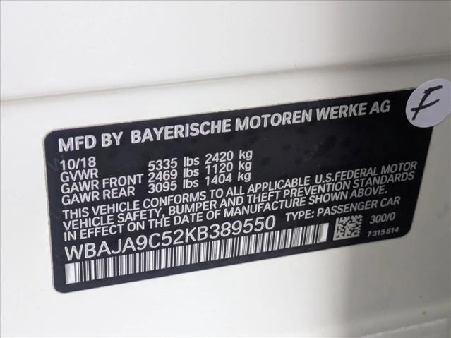 2019 BMW 5 Series 530e iPerformance Roseville CA